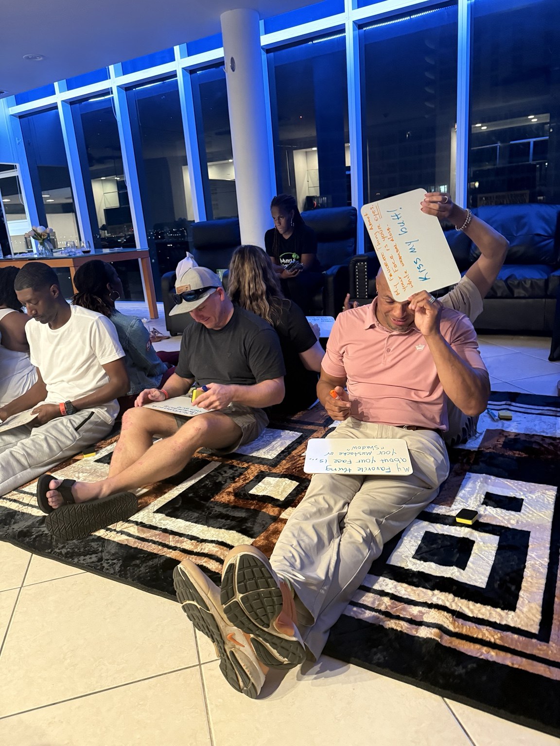 Shared moments at our actual retreat