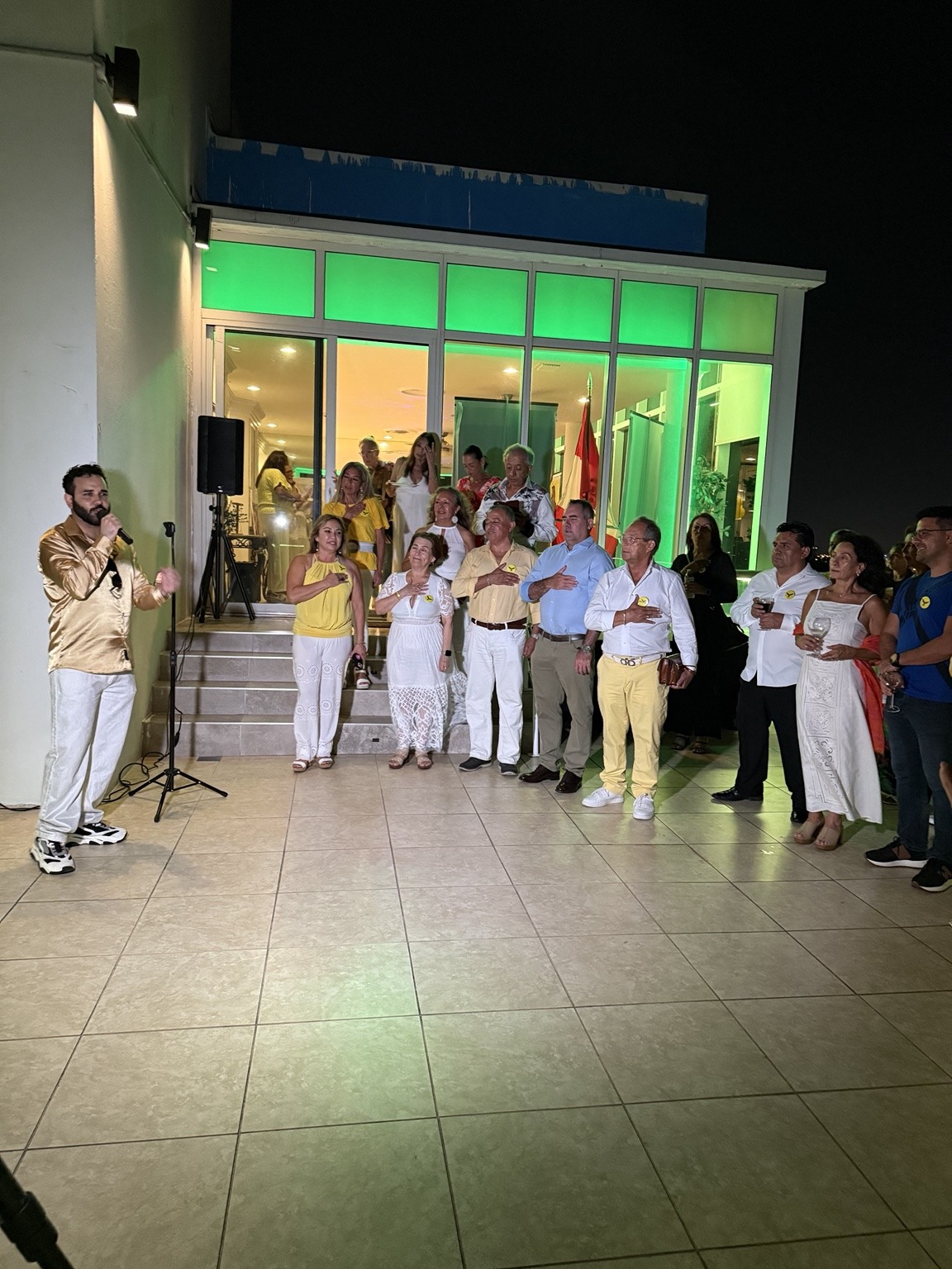 An evening of music and celebration at the penthouse